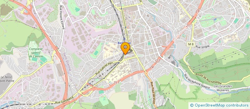 localisation de l'entreprise MONSIEUR NICOLAS MACRIDIS  SAINT-ETIENNE