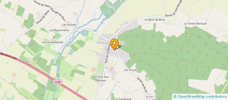 localisation de l'entreprise MONSIEUR NICOLAS MACRY  BRISSAC LOIRE AUBANCE