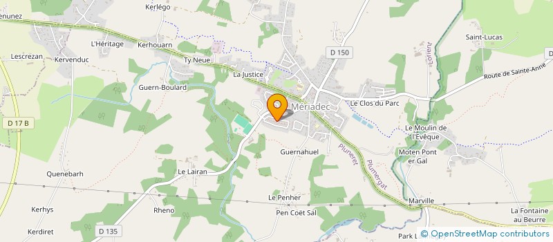 localisation de l'entreprise MONSIEUR NICOLAS MADEC  PLUNERET