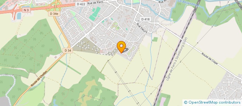 localisation de l'entreprise MONSIEUR NICOLAS MAERTEN  CLAYE-SOUILLY