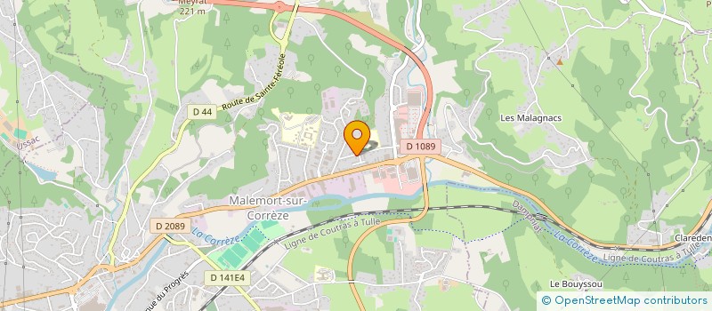 localisation de l'entreprise MONSIEUR NICOLAS MAES  MALEMORT