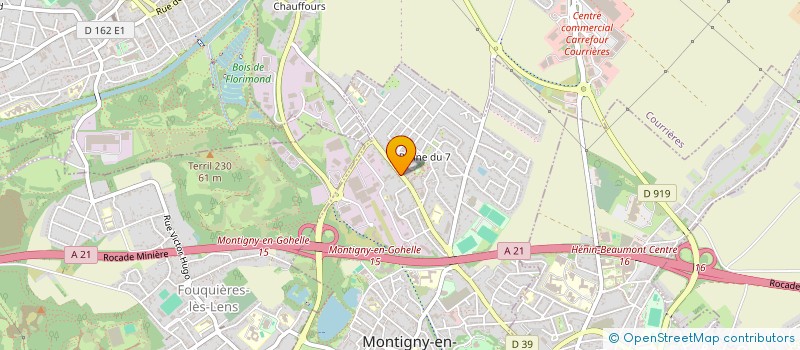 localisation de l'entreprise MONSIEUR NICOLAS MAGIERSKI  MONTIGNY-EN-GOHELLE