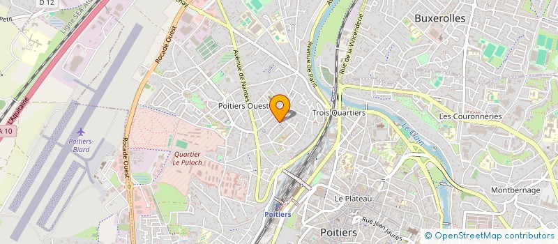 localisation de l'entreprise MONSIEUR NICOLAS MAGNANT à POITIERS