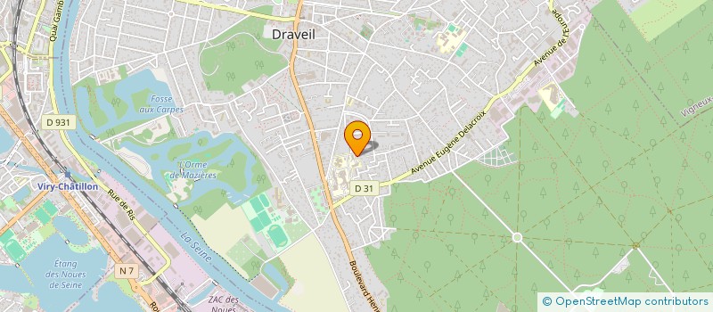 localisation de l'entreprise MONSIEUR NICOLAS MAGNE à DRAVEIL