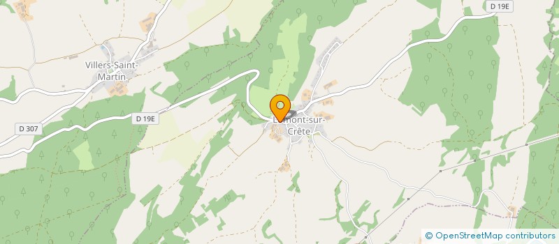 localisation de l'entreprise MONSIEUR NICOLAS MAGNIN  LOMONT-SUR-CRETE