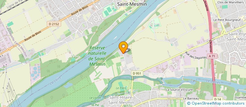 localisation de l'entreprise MONSIEUR NICOLAS MAHELIN à SAINT-PRYVE-SAINT-MESMIN