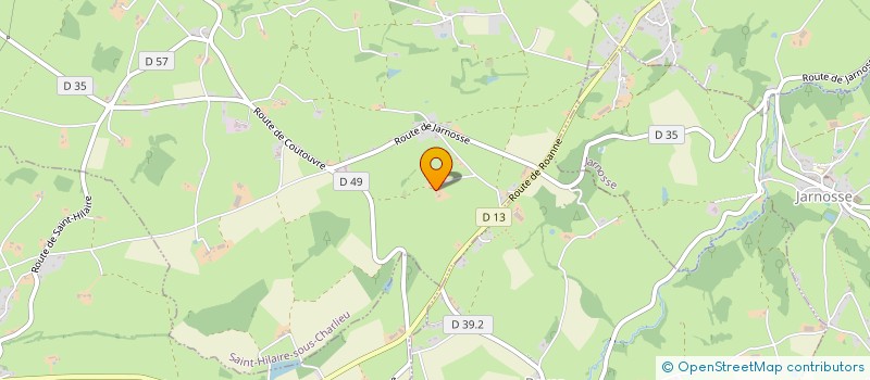 localisation de l'entreprise MONSIEUR NICOLAS MAHIER  SAINT-HILAIRE-SOUS-CHARLIEU