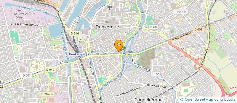 localisation de l'entreprise MONSIEUR NICOLAS MAHIEU à DUNKERQUE