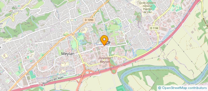 localisation de l'entreprise MONSIEUR NICOLAS MAIGNAN à MEYLAN