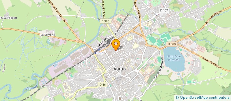 localisation de l'entreprise MONSIEUR NICOLAS MAILHAC  AUTUN