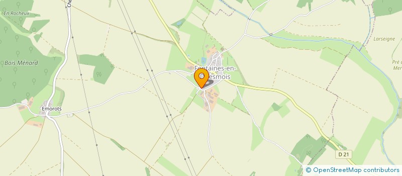 localisation de l'entreprise MONSIEUR NICOLAS MAILLARD  FONTAINES-EN-DUESMOIS