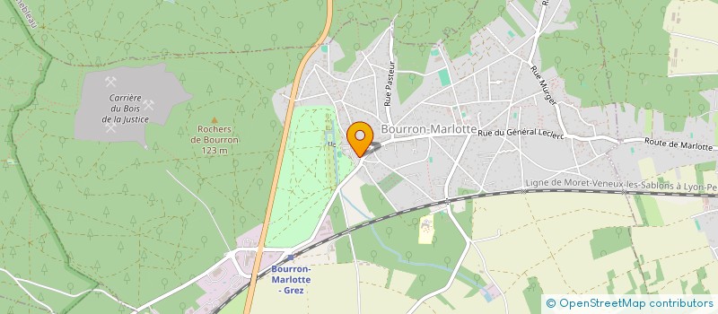 localisation de l'entreprise MONSIEUR NICOLAS MAILLARD à BOURRON-MARLOTTE