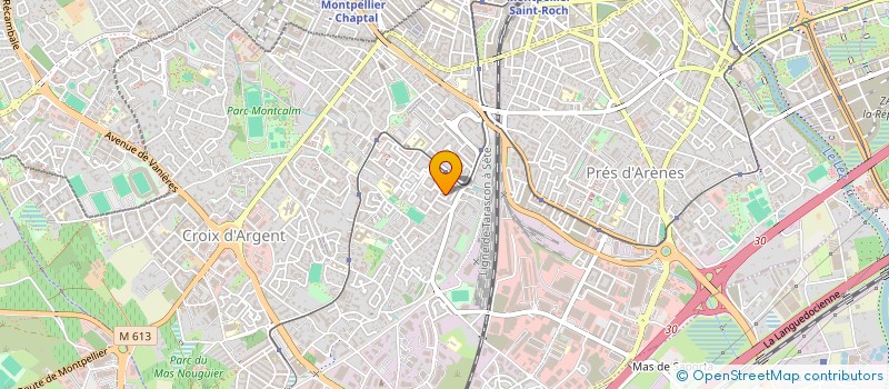 localisation de l'entreprise MONSIEUR NICOLAS MAILLE à MONTPELLIER