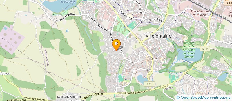 localisation de l'entreprise MONSIEUR NICOLAS MAINAUD  PONT-EVEQUE