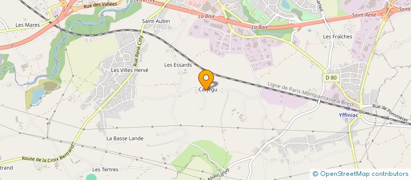 localisation de l'entreprise MONSIEUR NICOLAS MAINE à YFFINIAC