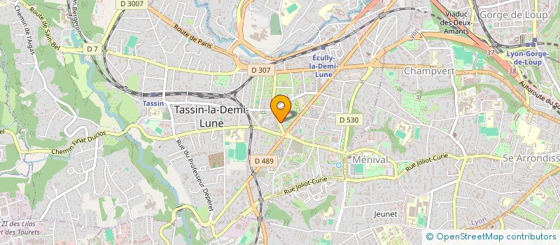 localisation de l'entreprise MONSIEUR NICOLAS MAITRET à TASSIN-LA-DEMI-LUNE