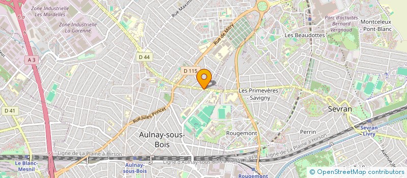 localisation de l'entreprise MONSIEUR NICOLAS MAIX  AULNAY-SOUS-BOIS