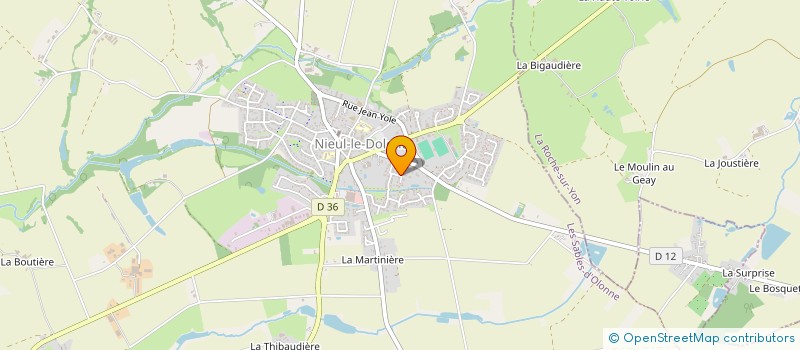 localisation de l'entreprise MONSIEUR NICOLAS MALAISE-MOINARD  NIEUL-LE-DOLENT