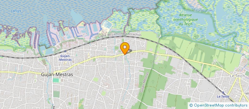 localisation de l'entreprise MONSIEUR NICOLAS MALATY  GUJAN-MESTRAS