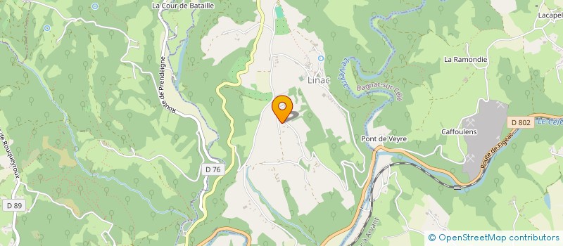 localisation de l'entreprise MONSIEUR NICOLAS MALBERT  LINAC