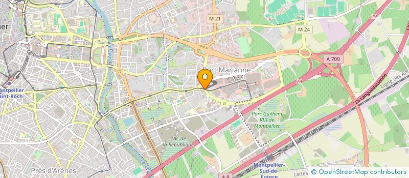 localisation de l'entreprise MONSIEUR NICOLAS MALET à MONTPELLIER
