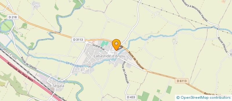 localisation de l'entreprise MONSIEUR NICOLAS MALIS à LABASTIDE-D'ANJOU