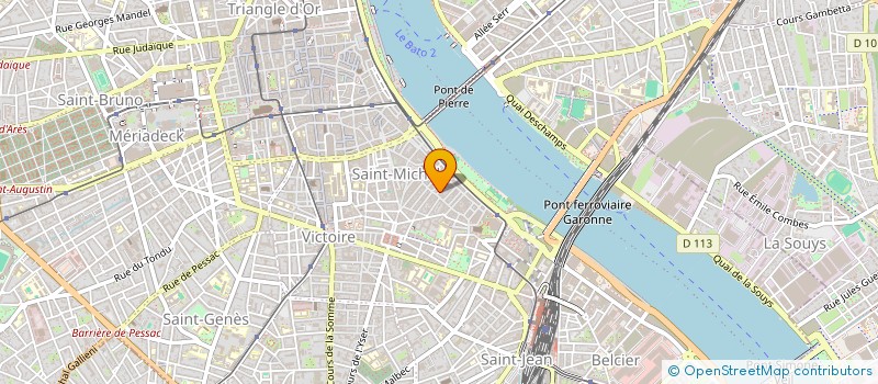 localisation de l'entreprise MONSIEUR NICOLAS MALLARD  BORDEAUX