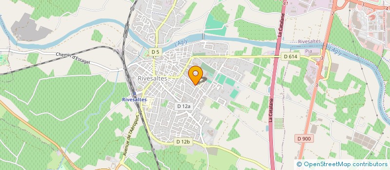 localisation de l'entreprise MONSIEUR NICOLAS MALLEN  RIVESALTES