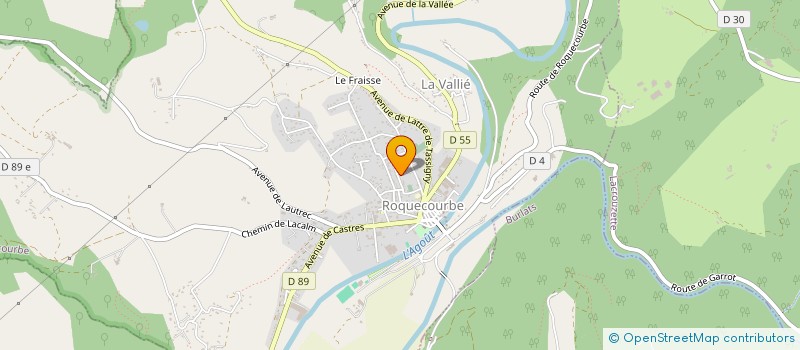 localisation de l'entreprise MONSIEUR NICOLAS MALLET  ROQUECOURBE