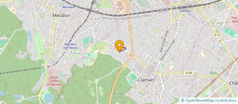 localisation de l'entreprise MONSIEUR NICOLAS MALVERT à CLAMART