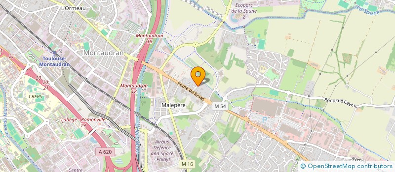 localisation de l'entreprise MONSIEUR NICOLAS MANAUD à TOULOUSE