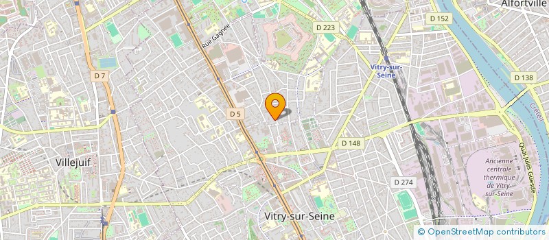 localisation de l'entreprise MONSIEUR NICOLAS MANCEL à VITRY-SUR-SEINE