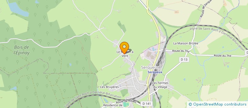 localisation de l'entreprise MONSIEUR NICOLAS MANCELLE  BEAUBEC-LA-ROSIERE