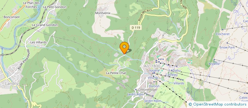 localisation de l'entreprise MONSIEUR NICOLAS MANDET  BOURG-SAINT-MAURICE