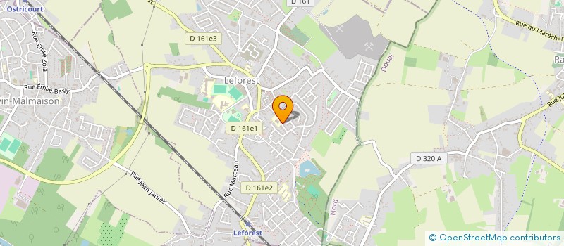 localisation de l'entreprise MONSIEUR NICOLAS MANDIAUX  LEFOREST