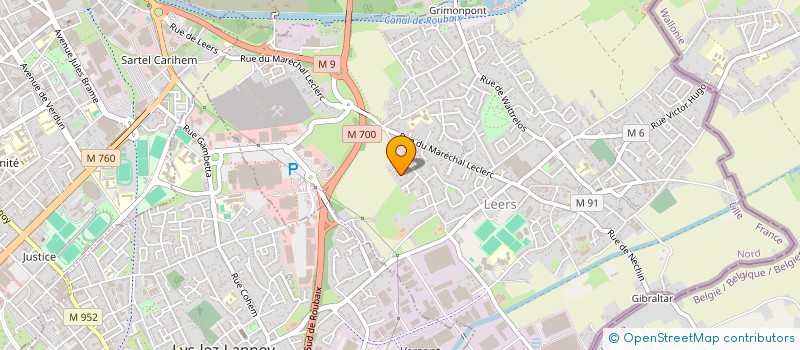 localisation de l'entreprise MONSIEUR NICOLAS MANES  LEERS