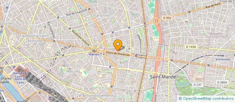 localisation de l'entreprise MONSIEUR NICOLAS MANNONI  PARIS