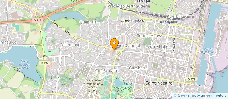 localisation de l'entreprise MONSIEUR NICOLAS MANTELET  SAINT-NAZAIRE