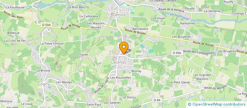 localisation de l'entreprise MONSIEUR NICOLAS MANUS  LACENAS