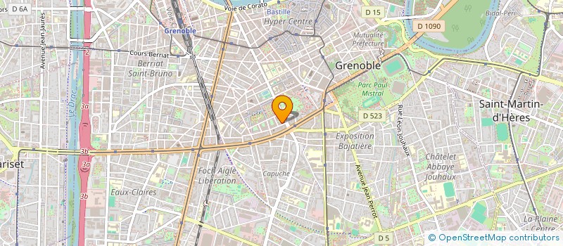 localisation de l'entreprise MONSIEUR NICOLAS MANZINI à GRENOBLE