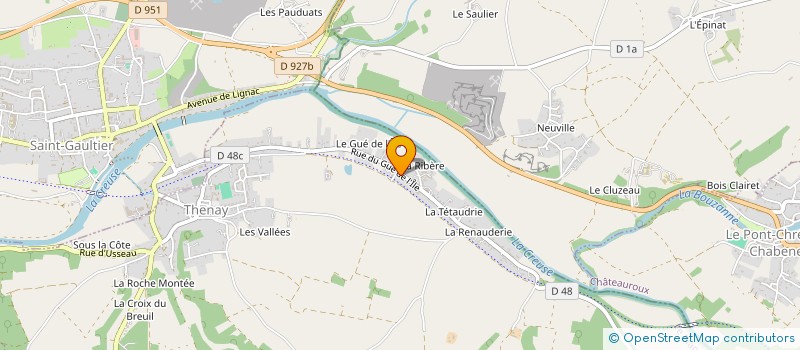 localisation de l'entreprise MONSIEUR NICOLAS MARACHE à THENAY
