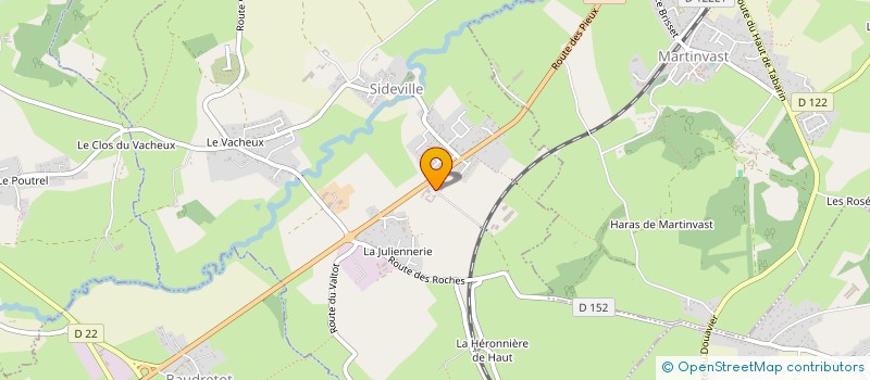 localisation de l'entreprise MONSIEUR NICOLAS MARCHANT  SIDEVILLE