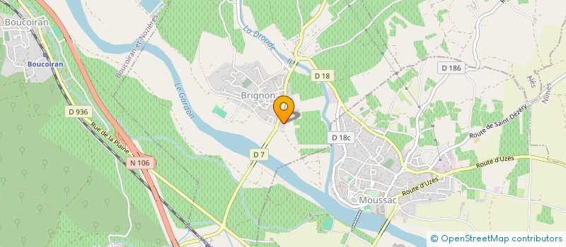 localisation de l'entreprise MONSIEUR NICOLAS MARCHON  BRIGNON