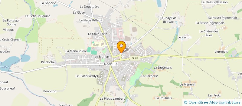 localisation de l'entreprise MONSIEUR NICOLAS MARCO  ROMILLE