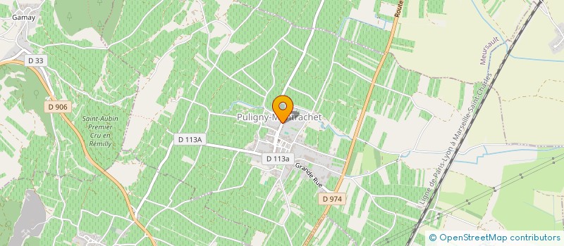 localisation de l'entreprise MONSIEUR NICOLAS MARECHAL à PULIGNY-MONTRACHET