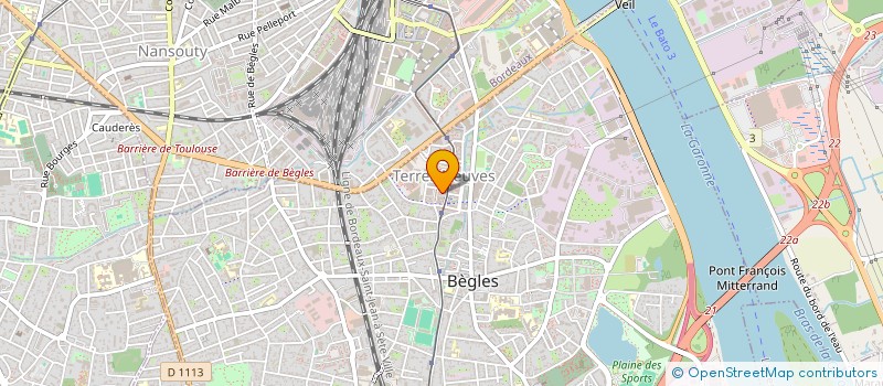 localisation de l'entreprise MONSIEUR NICOLAS MAREGA à BEGLES