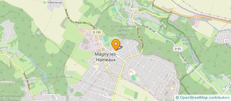 localisation de l'entreprise MONSIEUR NICOLAS MARESCA  MAGNY-LES-HAMEAUX