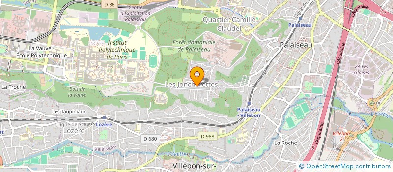 localisation de l'entreprise MONSIEUR NICOLAS MARGUINAUD  PALAISEAU