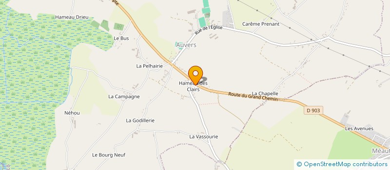 localisation de l'entreprise MONSIEUR NICOLAS MARIE  AUVERS