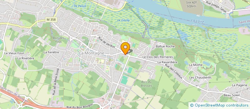 localisation de l'entreprise MONSIEUR NICOLAS MARIE  LA MONTAGNE